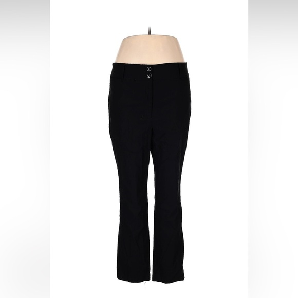 Lane Bryant Women's Black Work Casual Pants 18 short 18s - Picture 1 of 4